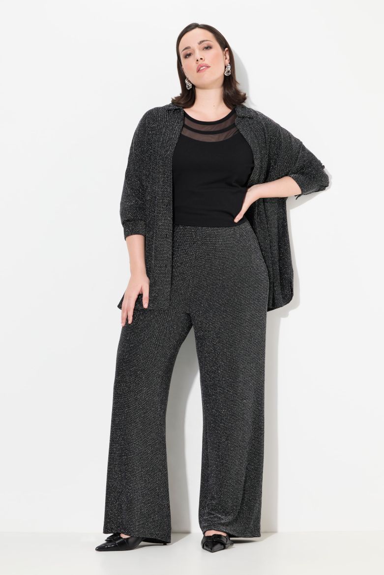 Moda za polnejše Hlače elastčnog struka ravnih nogavica plus velikost, xxl, Ulla Popken in Johann Popken (JP1880)
