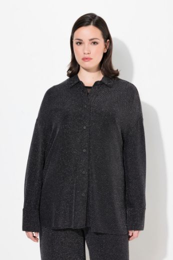 Moda za polnejše Bluza svjetlucava s gumbićima plus velikost, xxl, Ulla Popken in Johann Popken (JP1880)