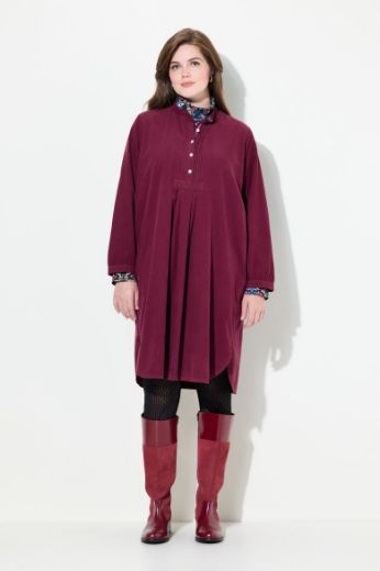 Moda za polnejše Haljina dugih rukava s gumbićima plus velikost, xxl, Ulla Popken in Johann Popken (JP1880)