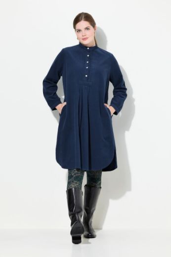 Moda za polnejše Haljina dugih rukava s gumbićima plus velikost, xxl, Ulla Popken in Johann Popken (JP1880)