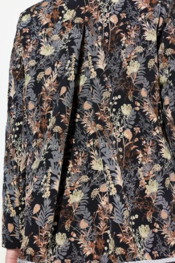 Moda za polnejše Sako elegantni  cvjetnog uzorka plus velikost, xxl, Ulla Popken in Johann Popken (JP1880)