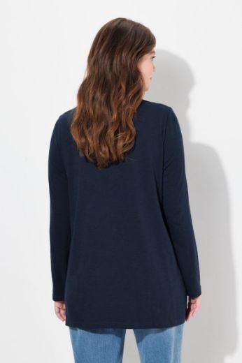 Moda za polnejše Majica dugih rukava A kroja plus velikost, xxl, Ulla Popken in Johann Popken (JP1880)
