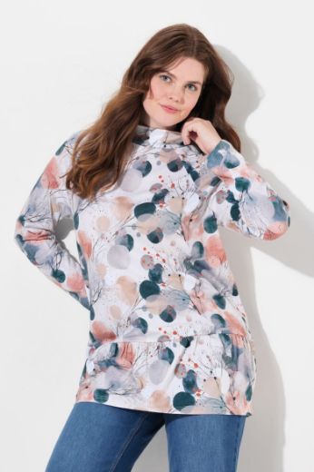 Moda za polnejše Majica dugih rukava s volanima plus velikost, xxl, Ulla Popken in Johann Popken (JP1880)