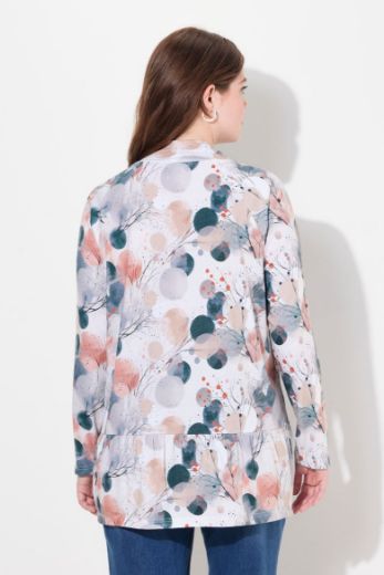 Moda za polnejše Majica dugih rukava s volanima plus velikost, xxl, Ulla Popken in Johann Popken (JP1880)