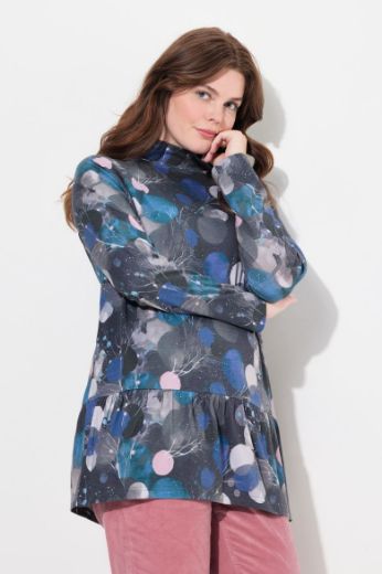 Moda za polnejše Majica dugih rukava s volanima plus velikost, xxl, Ulla Popken in Johann Popken (JP1880)