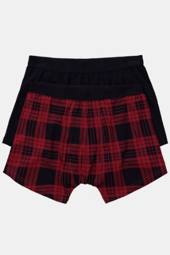 Moda za polnejše Gaće produženih nogavica karirane plus velikost, xxl, Ulla Popken in Johann Popken (JP1880)