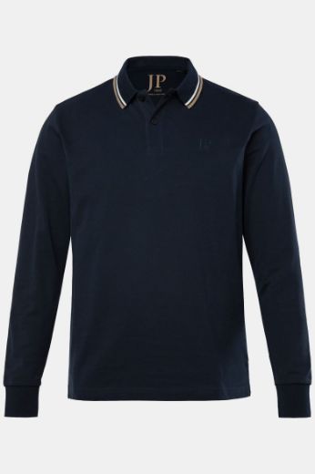 Moda za polnejše Majica Polo dugih rukava plus velikost, xxl, Ulla Popken in Johann Popken (JP1880)