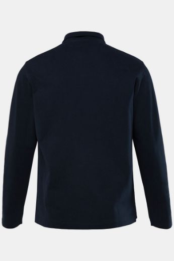 Moda za polnejše Majica Polo dugih rukava plus velikost, xxl, Ulla Popken in Johann Popken (JP1880)