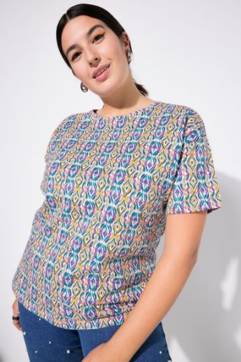 Moda za polnejše Majica kratkih rukava plus velikost, xxl, Ulla Popken in Johann Popken (JP1880)