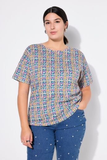Moda za polnejše Majica kratkih rukava plus velikost, xxl, Ulla Popken in Johann Popken (JP1880)