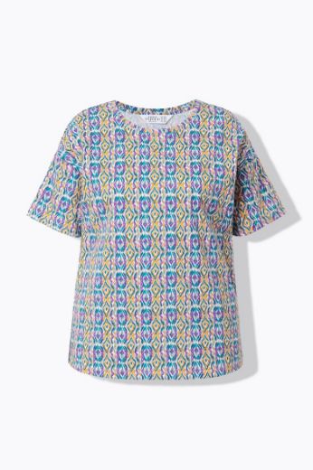 Moda za polnejše Majica kratkih rukava plus velikost, xxl, Ulla Popken in Johann Popken (JP1880)