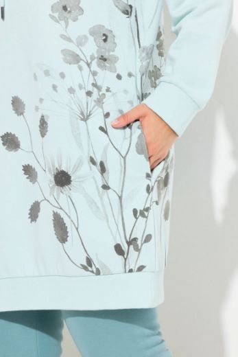 Moda za polnejše Majica dugih rukava s kapuljačom plus velikost, xxl, Ulla Popken in Johann Popken (JP1880)