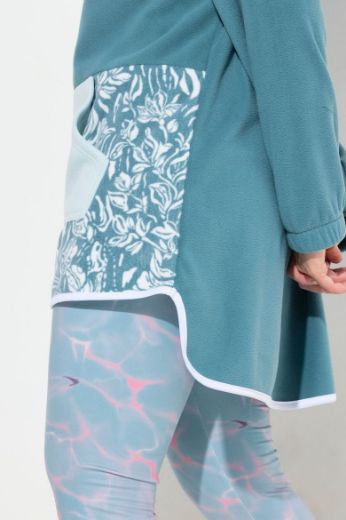 Moda za polnejše Majica dugih rukava s kapuljačom plus velikost, xxl, Ulla Popken in Johann Popken (JP1880)