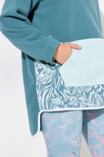 Moda za polnejše Majica dugih rukava s kapuljačom plus velikost, xxl, Ulla Popken in Johann Popken (JP1880)