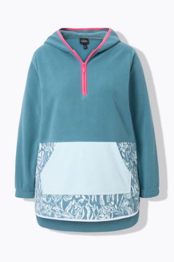 Moda za polnejše Majica dugih rukava s kapuljačom plus velikost, xxl, Ulla Popken in Johann Popken (JP1880)