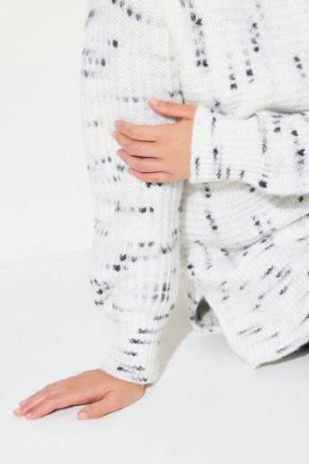 Moda za polnejše Pulover dugih rukava povišenog ovratnika plus velikost, xxl, Ulla Popken in Johann Popken (JP1880)