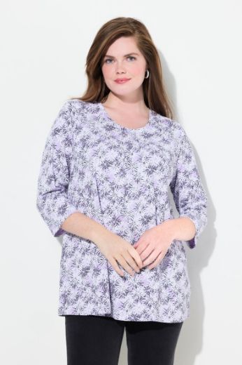 Moda za polnejše Majica 3/4 rukava okruglog ovratnika plus velikost, xxl, Ulla Popken in Johann Popken (JP1880)