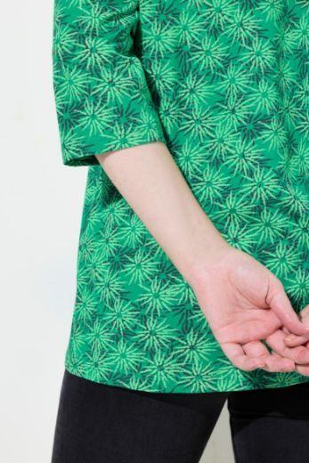 Moda za polnejše Majica 3/4 rukava okruglog ovratnika plus velikost, xxl, Ulla Popken in Johann Popken (JP1880)