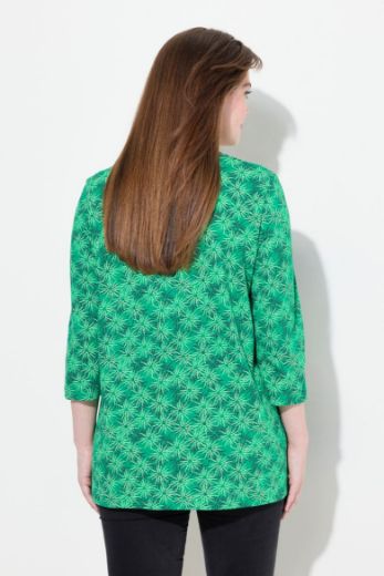Moda za polnejše Majica 3/4 rukava okruglog ovratnika plus velikost, xxl, Ulla Popken in Johann Popken (JP1880)