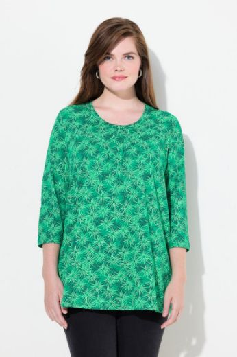 Moda za polnejše Majica 3/4 rukava okruglog ovratnika plus velikost, xxl, Ulla Popken in Johann Popken (JP1880)