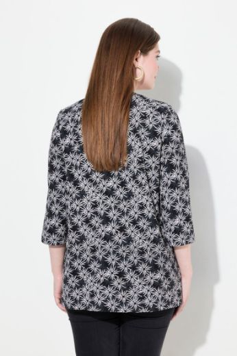 Moda za polnejše Majica 3/4 rukava okruglog ovratnika plus velikost, xxl, Ulla Popken in Johann Popken (JP1880)