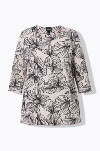 Moda za polnejše Majica 3/4 rukava plus velikost, xxl, Ulla Popken in Johann Popken (JP1880)