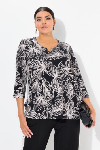Moda za polnejše Majica 3/4 rukava plus velikost, xxl, Ulla Popken in Johann Popken (JP1880)