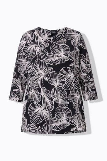 Moda za polnejše Majica 3/4 rukava plus velikost, xxl, Ulla Popken in Johann Popken (JP1880)