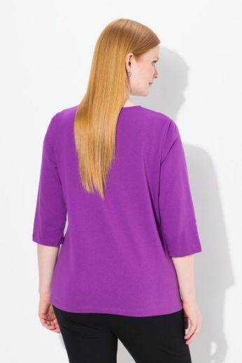 Moda za polnejše Majica 3/4 rukava plus velikost, xxl, Ulla Popken in Johann Popken (JP1880)