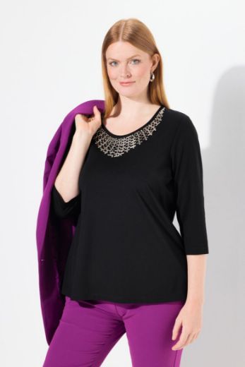 Moda za polnejše Majica 3/4 rukava plus velikost, xxl, Ulla Popken in Johann Popken (JP1880)