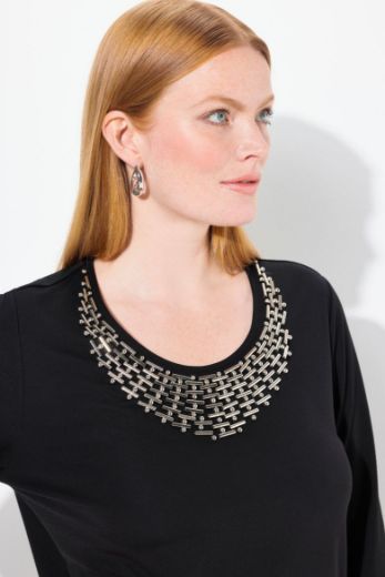 Moda za polnejše Majica 3/4 rukava plus velikost, xxl, Ulla Popken in Johann Popken (JP1880)