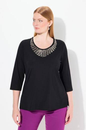 Moda za polnejše Majica 3/4 rukava plus velikost, xxl, Ulla Popken in Johann Popken (JP1880)