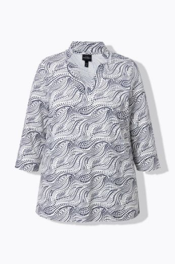 Moda za polnejše Majica 3/4 rukava A kroja plus velikost, xxl, Ulla Popken in Johann Popken (JP1880)