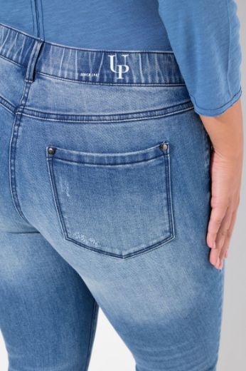 Moda za polnejše Traperice uskih nogavica plus velikost, xxl, Ulla Popken in Johann Popken (JP1880)