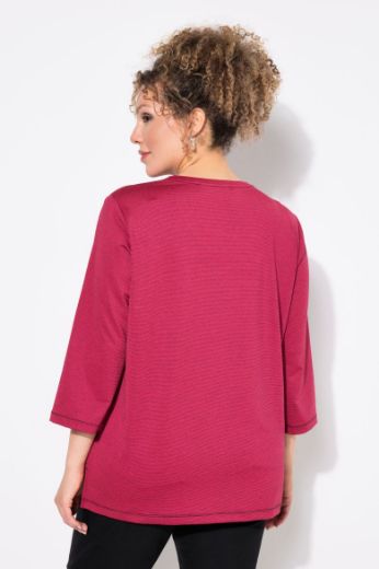 Moda za polnejše Majica 3/4 rukava okruglog ovratnika plus velikost, xxl, Ulla Popken in Johann Popken (JP1880)