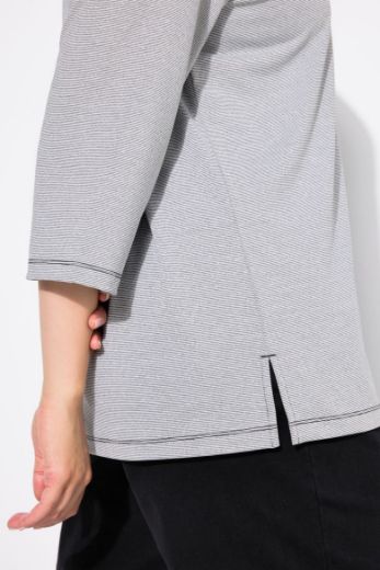 Moda za polnejše Majica 3/4 rukava okruglog ovratnika plus velikost, xxl, Ulla Popken in Johann Popken (JP1880)