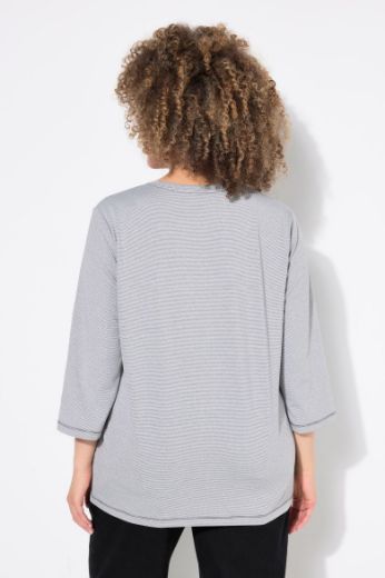 Moda za polnejše Majica 3/4 rukava okruglog ovratnika plus velikost, xxl, Ulla Popken in Johann Popken (JP1880)