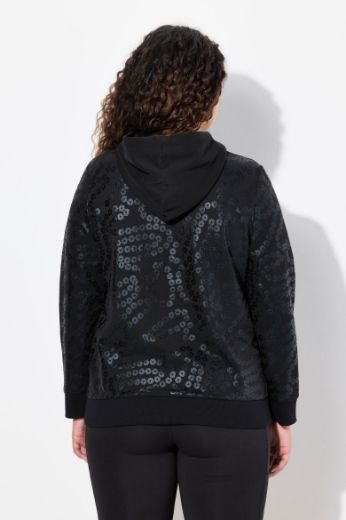 Moda za polnejše Majica dugih rukava s kapuljačom plus velikost, xxl, Ulla Popken in Johann Popken (JP1880)
