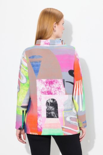 Moda za polnejše Majica dugih rukava plus velikost, xxl, Ulla Popken in Johann Popken (JP1880)