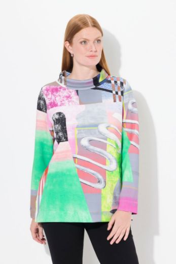 Moda za polnejše Majica dugih rukava plus velikost, xxl, Ulla Popken in Johann Popken (JP1880)