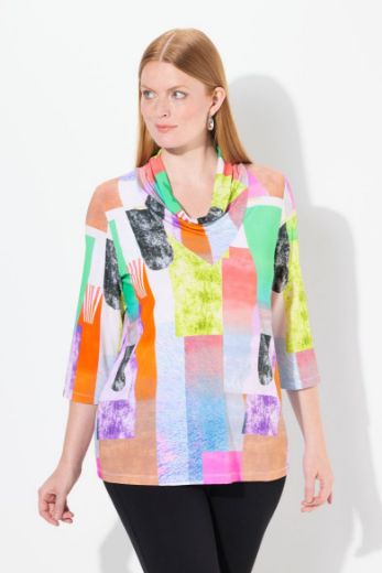 Moda za polnejše Majica 3/4 rukava plus velikost, xxl, Ulla Popken in Johann Popken (JP1880)