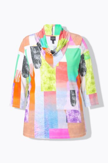 Moda za polnejše Majica 3/4 rukava plus velikost, xxl, Ulla Popken in Johann Popken (JP1880)