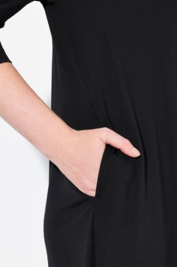 Moda za polnejše Haljina midi 3/4 rukava plus velikost, xxl, Ulla Popken in Johann Popken (JP1880)