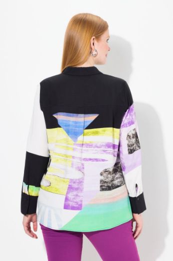 Moda za polnejše Bluza dugih rukava plus velikost, xxl, Ulla Popken in Johann Popken (JP1880)