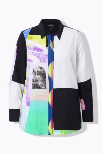 Moda za polnejše Bluza dugih rukava plus velikost, xxl, Ulla Popken in Johann Popken (JP1880)