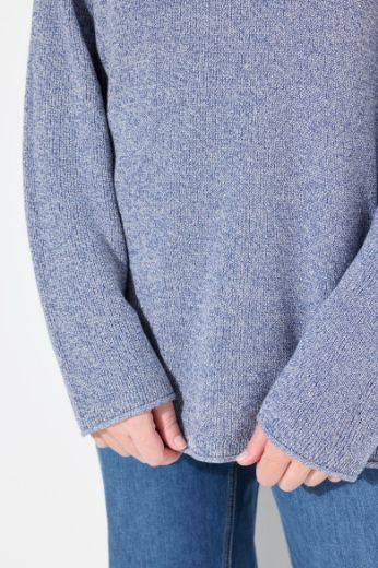 Moda za polnejše Pulover pamučni plus velikost, xxl, Ulla Popken in Johann Popken (JP1880)