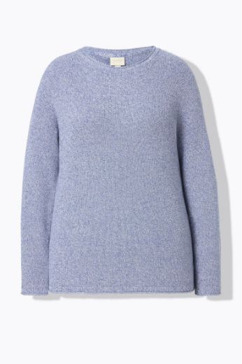 Moda za polnejše Pulover pamučni plus velikost, xxl, Ulla Popken in Johann Popken (JP1880)