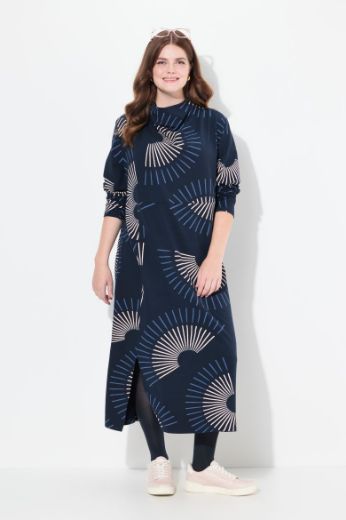 Moda za polnejše Haljina midi dugih rukava plus velikost, xxl, Ulla Popken in Johann Popken (JP1880)