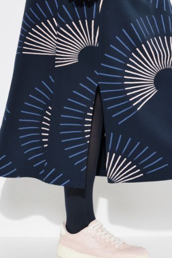Moda za polnejše Haljina midi dugih rukava plus velikost, xxl, Ulla Popken in Johann Popken (JP1880)