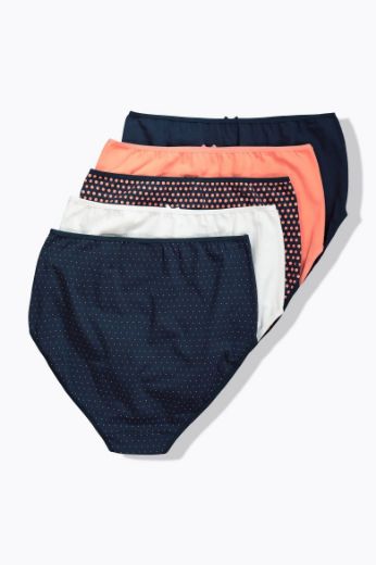 Moda za polnejše Gaćice maxi 5 komada plus velikost, xxl, Ulla Popken in Johann Popken (JP1880)